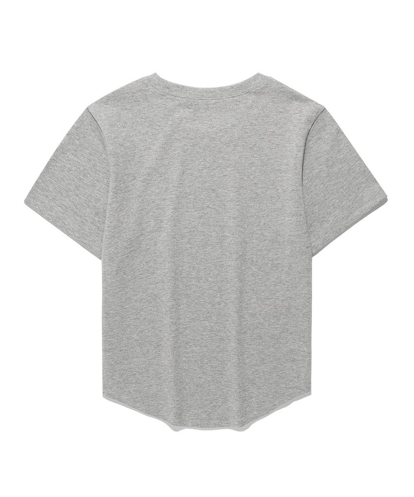 Kimseupeulesikoteunmakes Mesh Alpha Camo T-Shirt Grey
