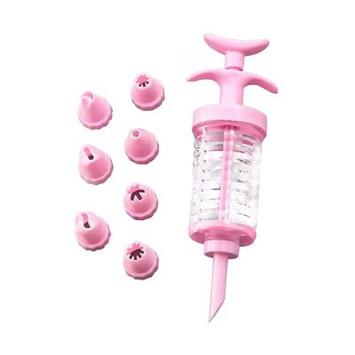 Biscuit Cookie Press Mold DIY Cookie Maker Cake Decorating Icing Frosting Kit with Nozzles