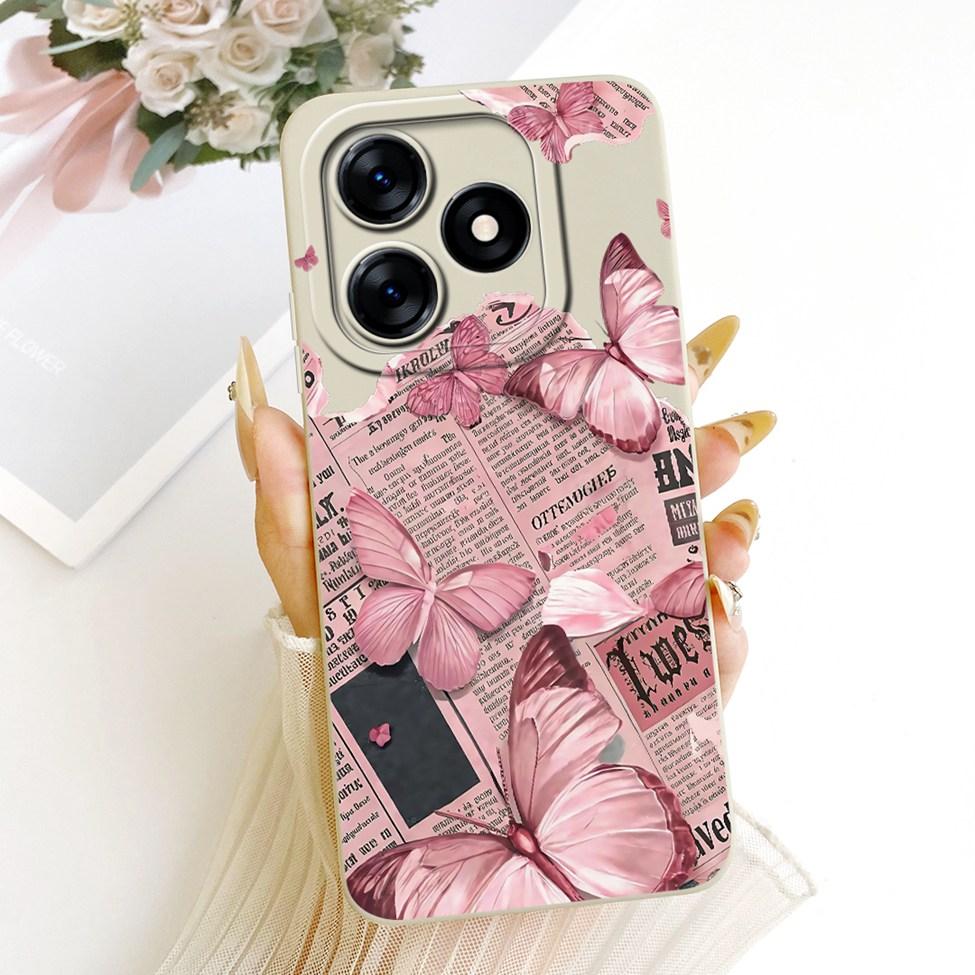 Case For Realme C51 RMX3830 Casing For Realme C53 RMX3760 Cover Silicone Luxury Fashion Cartoon Funny 2D Painted