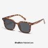 High-End Retro Square Frame Polarized Sunglasses - UV Protection for Men & Women