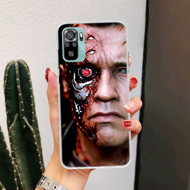 Arnold Schwarzenegger Terminator For Xiaomi Poco X6 X3 Nfc X5 X4 F6 F5 Pro Phone Case F4 Gt F3 F2 F1 M5S M4 M3 M2 5G Fundas Coqu