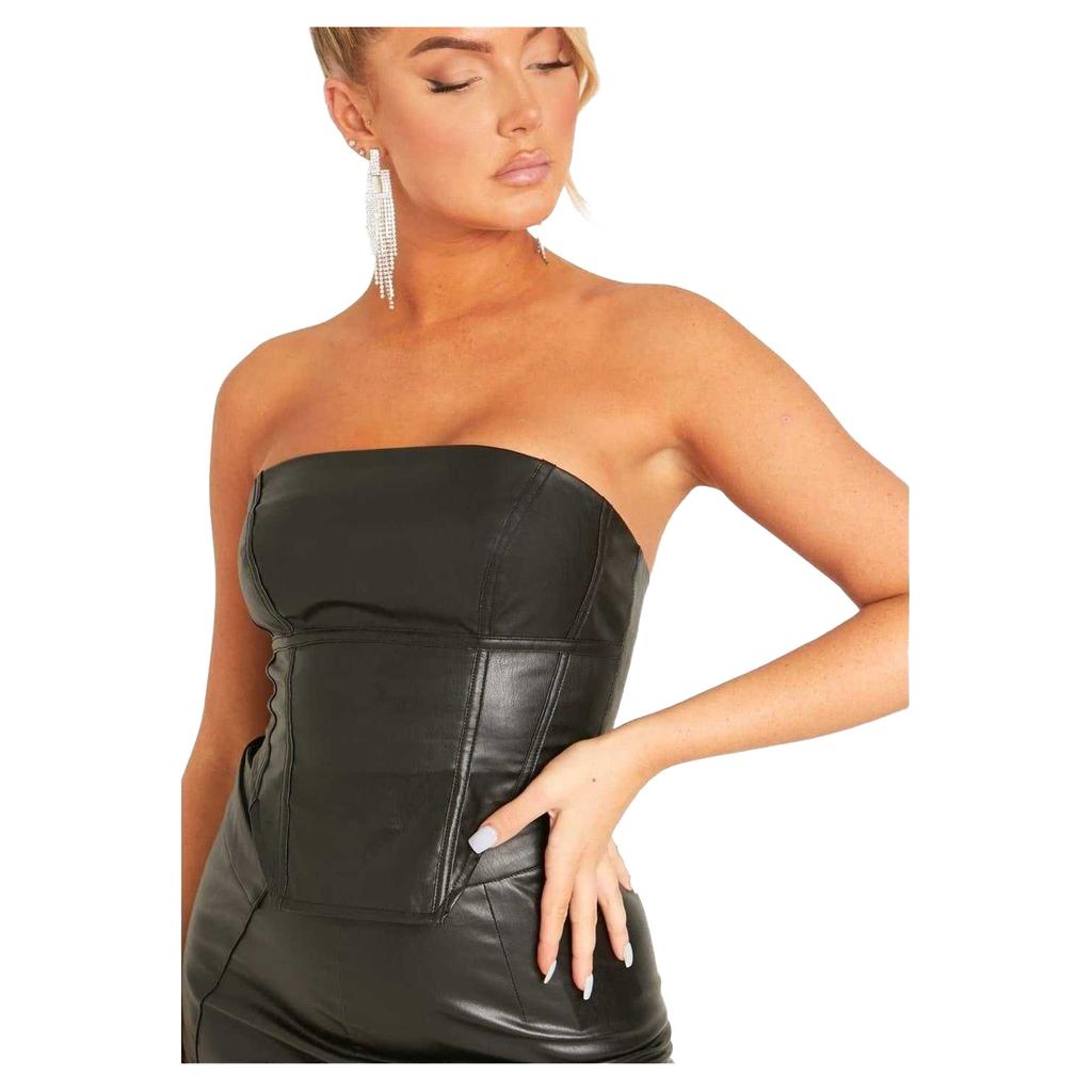 Missy Empire Womens/Ladies Elodie PU Corset