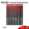 Besdia Diamond Alloy File PF-10L/PF-10/PFL-10, First-Class Quality, Taiwan