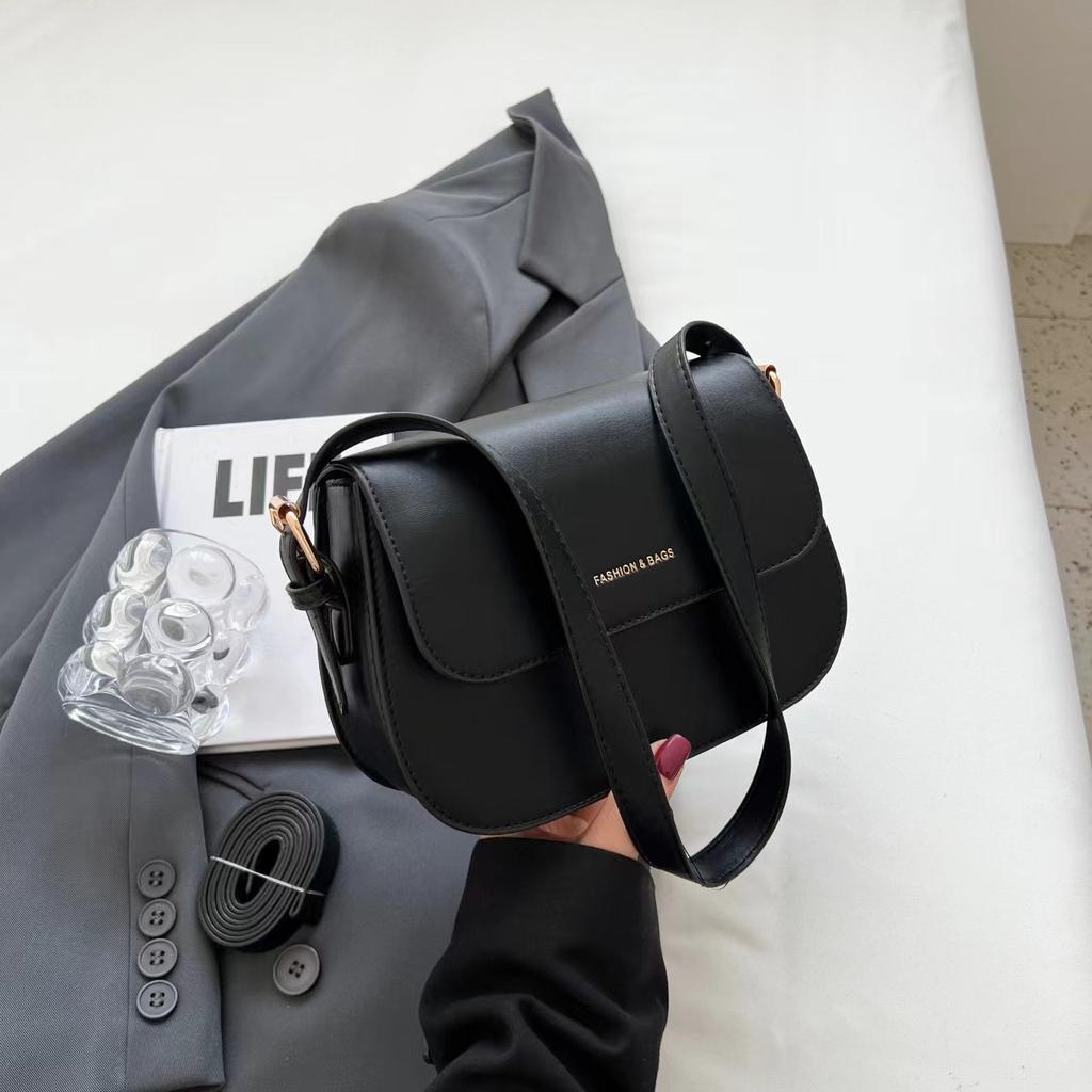 Small Square Bag, Advanced Texture Bag, Foreign Style Single Shoulder Mori Small Satchel.