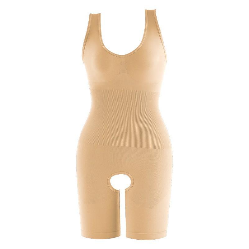 Plus Size Seamless Traceless Shaping Bodysuit Butt Lifting Waist Trainer Body Shaper