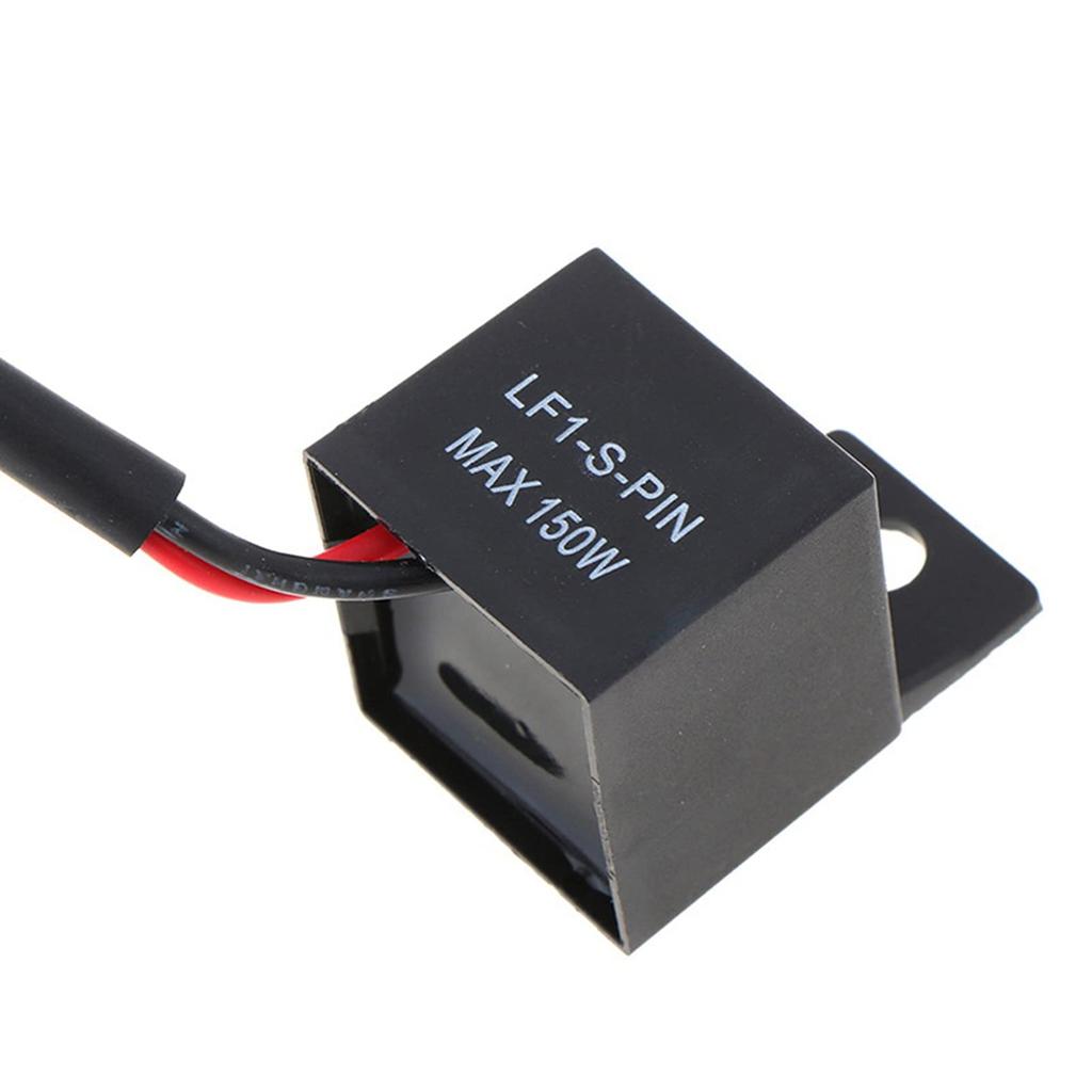 Shufearo LED Relay Indicator Relay, Motorcycle Quad Load, Independent Indicator LF1-S-PIN MAX 150W 2 PIN
