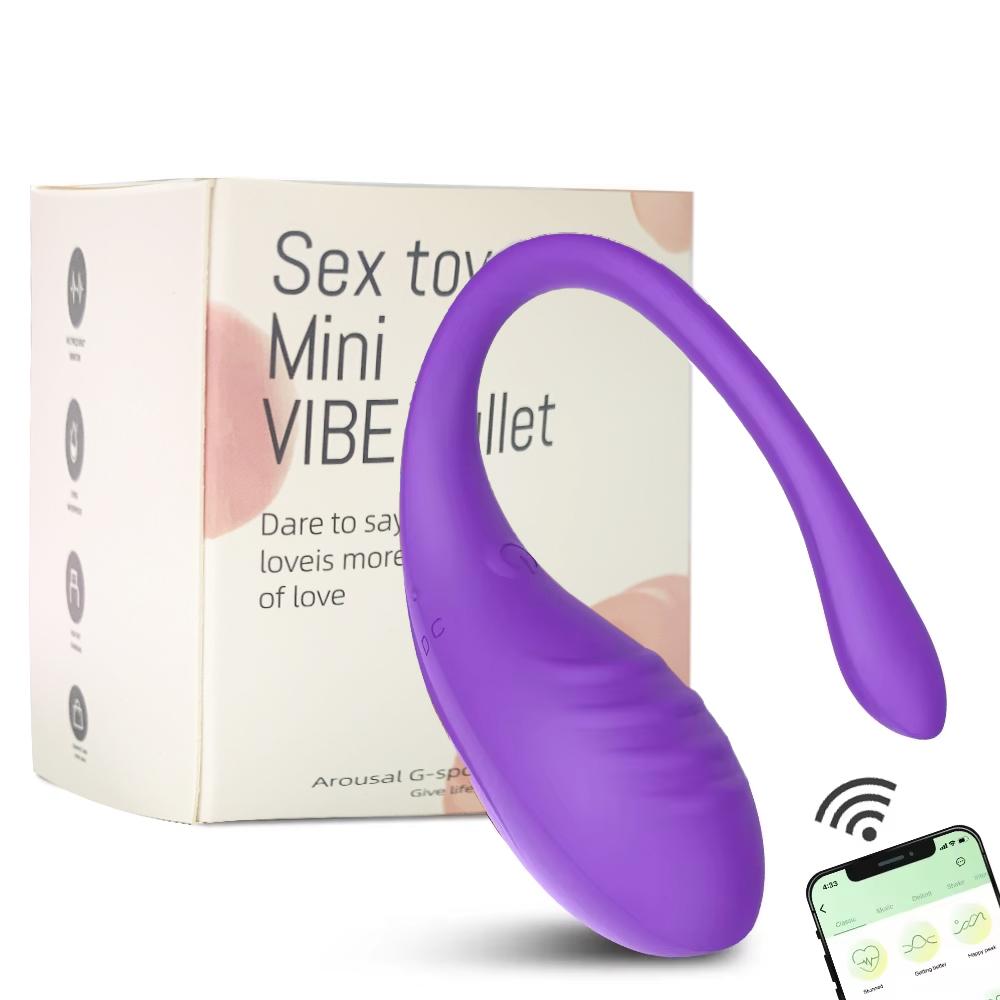 App Vibrators for Women Long Distance Bluetooth G Spot Dildo Wear Vibrating Egg Female Vaginal Ball Panties Sex Toys for Couples
