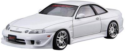 Aoshima Bunka Kyozaisha The Tuned Car Series Toyota VERTEX JZZ30 Soarer 1996 Plastic Model 1/24 No.56