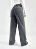 High Waist Wide Leg Jeans for Women Loose Fit Casual Straight Leg Denim Pants Comfortable Everyday Wear