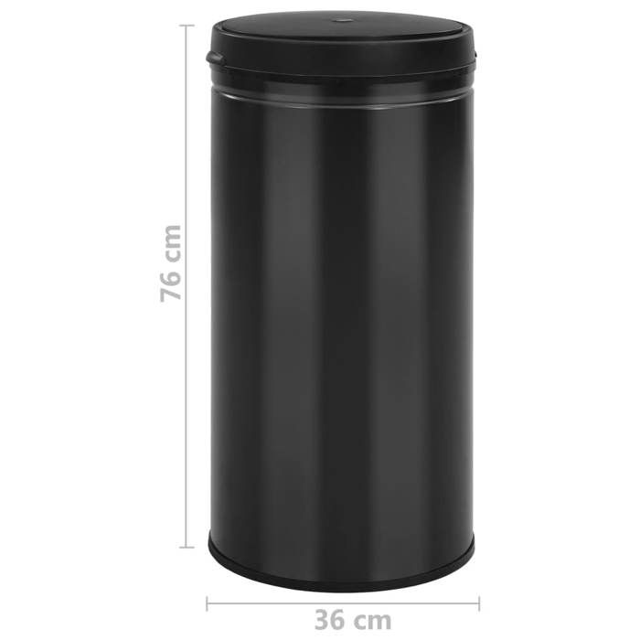 VidaXL Automatic Sensor Bin Waste Bin Rubbish Bin Recycling Bin Living Room Home Interior 70 322702