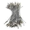 5PCS Wire Rope Key Chains 200MMx2MM Screw Locking Durable Stainless Steel Keyring Gadget Outdoor Tools DIY Camp Luggage Tags ZYF
