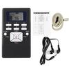 Mini Portable DSP Stereo FM Radio Digital Clock Receiver for Meeting Simultaneous Interpretation