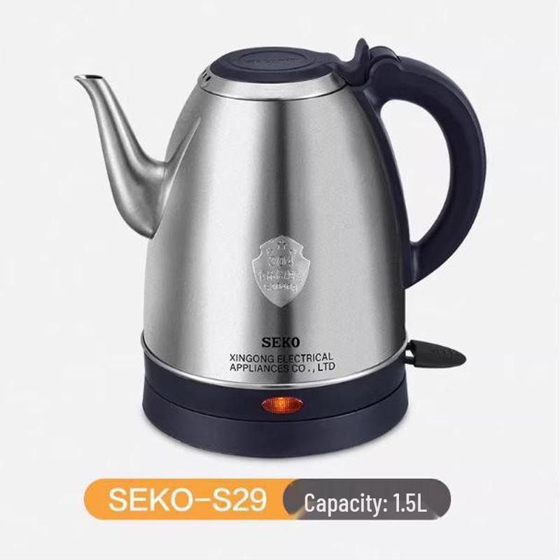 Xin Gong S29 Electric Stainless Steel Kettle with Auto Shut-off for Home Use, Tea Making, and Water Boiling