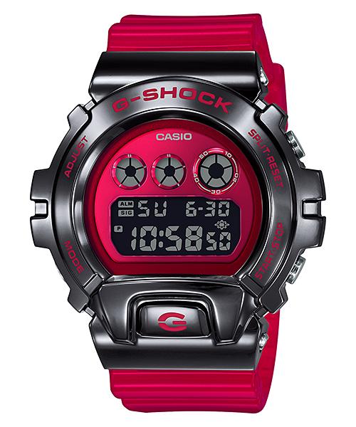 Casio G-SHOCK Men's Stainless Steel 200M Water Resistant Shock Resistant Alarm Quartz Watch GM-6900B-4