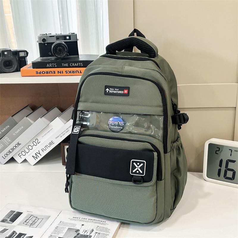 Women's Backpack Student's Large Capacity Schoolbag Men's Travel Computer Backpack