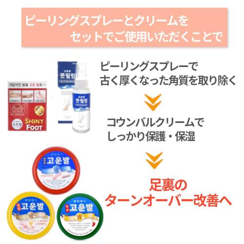 [Authentic Korean Product] [Set of 3] Kounbal Cream Green Heel Cream with CICA Cica & Propolis, 100g, Kounbal, Kounpal Exfoliating Care [Registered as