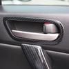 Mazda 3 (2011-2015) Karbonfaser-Innenausstattungssatz: Lenkrad-, Lüftungsschlitz-, Türgriffmodifikationen