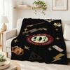 Hogwarts Magical Adventure Theme Printed Blanket Thick Warm Throw Blanket For Living Room Bedroom Study Home Decor Christmas Gift