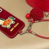 Chinese Festive Embroidery Fu Character Horse Case for iPhone 17/16 Pro Max/15/14