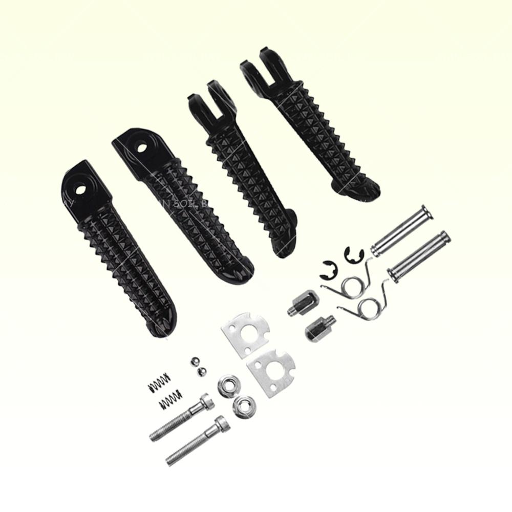 1 par motorcykelfotpinnar för Yamaha YZF R1 1998-2024 R6 2003-2020 YZF R6S R1M Fotpinnar Bakre Främre