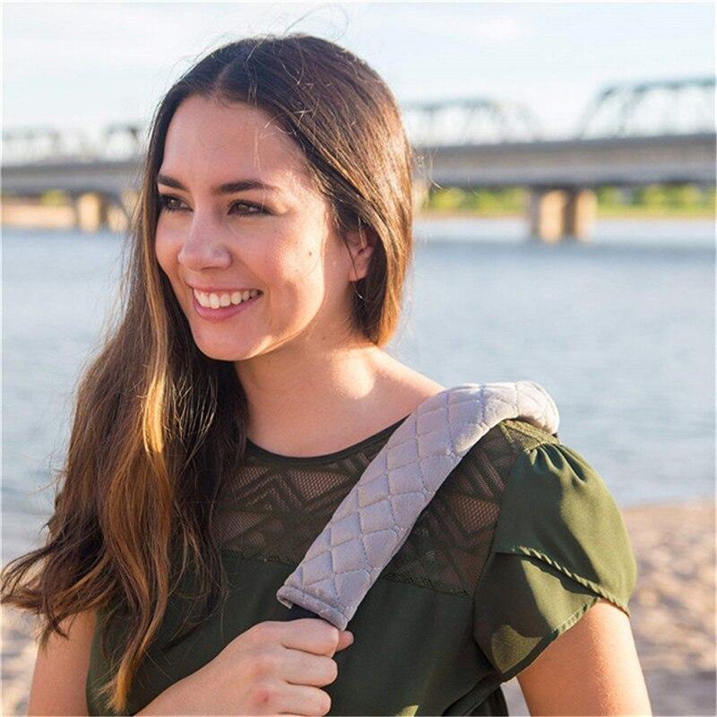 Comfortable and Adjustable Seat Belt Covers In Soft Velvet Fabric - Perfect for Car, Truck, SUV, Backpacks