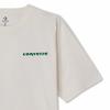 Converse Drop Shoulder Sleeve T Shirt Unisex Ecru 10024876-A01