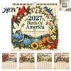 School Supplies for Teens 2027 Bird Wall Calendar, Beautiful Birds & Nature Monthly Planner Record Important Dates with Coil Binding, Thick Art Paper