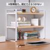 Aikenn Desktop Top Desktop Desk Office Desk Desktop Small Item Stylish Book Book Large Organized and Tidy Bookshelf, Shelf, Rack, Storage, Storage,