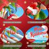 Christmas Beach Background Beach Scene Island Holiday Display Summer Xmas Banner Palm Tree Mele Kalikimaka Background For Summer