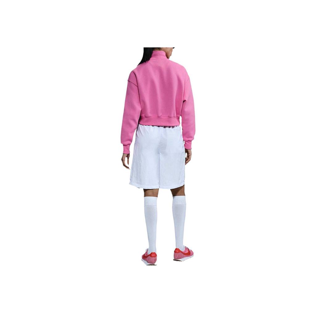 Nike Abbigliamento sportivo Felpa in pile Phoenix Comoda Elegante Semplice Donna top Rosa DQ5767-675