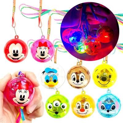 Ödül Disney Işıklı Yuvarlak Flaş 24 Festival Festival Çekiliş Ödülü Eğlence Alanı Teşekkürler [Festival Seti, Işıklı Oyuncaklar] Kolyeler, Kolyeler, Oyuncaklar,