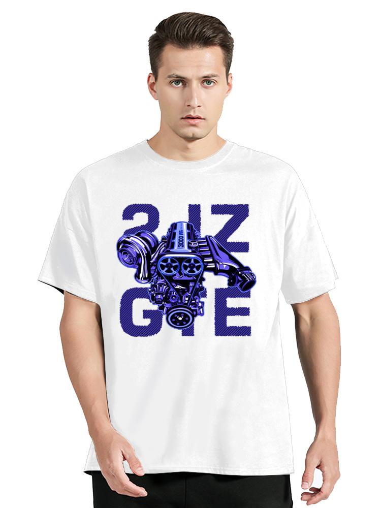 Japan Car 2JZ Engine Turbo Tuning JDM TShirt Summer Fashion Casual Cotton Graphic TShirt UnisexTops Tees Mens Clothing