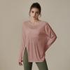 Top Fitness da Donna Estivo a Manica Corta, Vestibilità Larga, per Yoga & Pilates