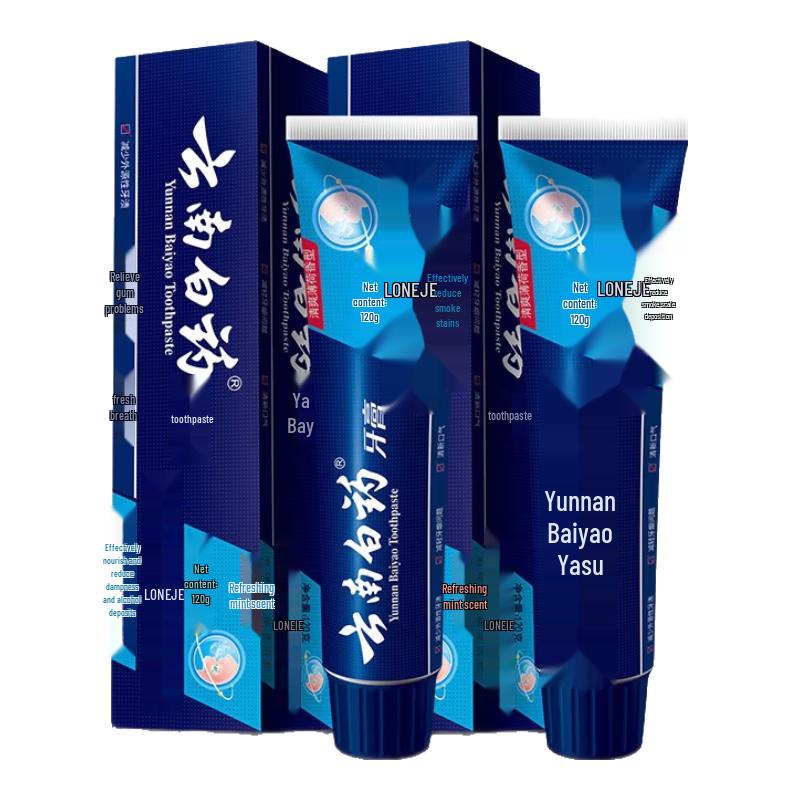Yunnan Baiyao Langjian Professional Stain Removal Toothpaste 120g