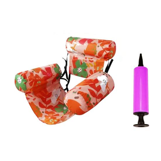 Inflatable Pool Floats for Adult, Thicken PVC Floating Lounge Chair, Blow Up Pool Noodles for Swimming Pool, Lake, Beach Summer Party D