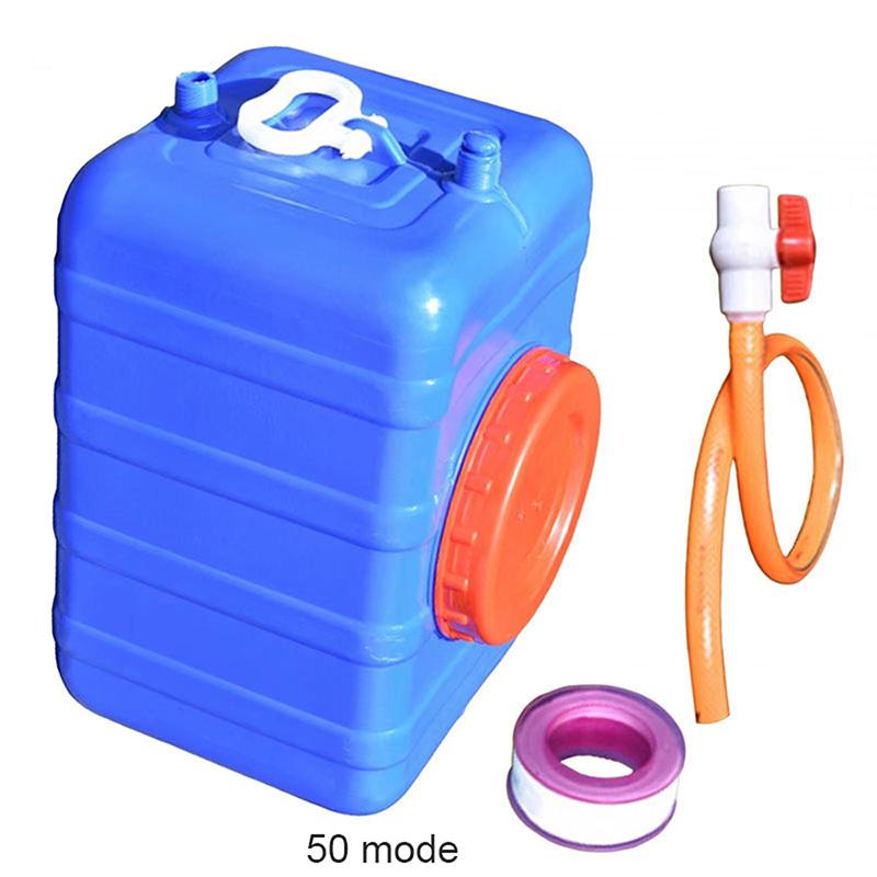 Plastic Bucket Square Bucket Rectangular Water Tank Horizontal Storage Bucket Car Large Thickened Household Extra Thick Tank