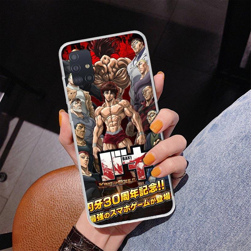 Baki the Grappler Original Anime Phone Case For Samsung Galaxy A52 A32 A22 A12 A51 A31 A50S A30S A20S A10S Note 20 Ultra 10 Plus