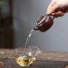80ml Yixing Purple Clay Teapot Small Capacity Handmade Tea Pot Raw Ore Purple Zhu Mud Kettle Tea Infuser Chinese Zisha Tea Set