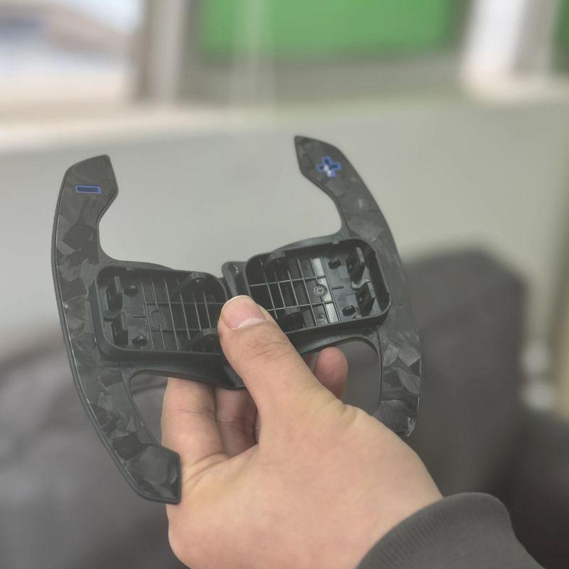 For BMW 1 2 3 4 5 6 7 8 Series F40 M135i F44 G42 G20 Blue Carbon Paddle Shifters Steering Wheel Extension Shifters Replacement