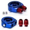 - Car Aluminum Universal Oil Filter Sandwich Adapter For Oil Cooler Plate Kit AN10 6721