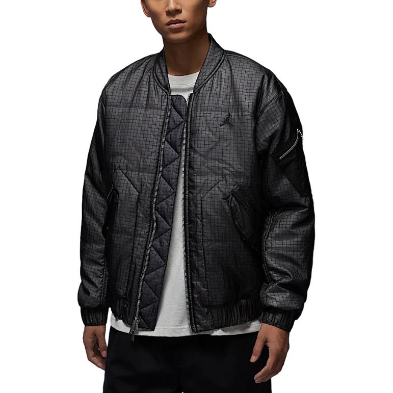 

New Jordan Jordan CNY Collection Renegade Essentials FW24 Jacket Men s Black/Dark Smoke Gray/Black HQ8786-010 M