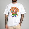 Pride Equality Rainbow Feminist Power Tee, LGBTQ Support Pride Month T-shirt