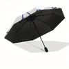 1pc Hello Kitty Blue Heart BowUmbrella with Plastic Handle,Suitable for All Seasons Home Travel Outdoor UmbrellaSanlio156