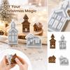 Christmas House Silicone for Crafts - DIY Resin and Baking