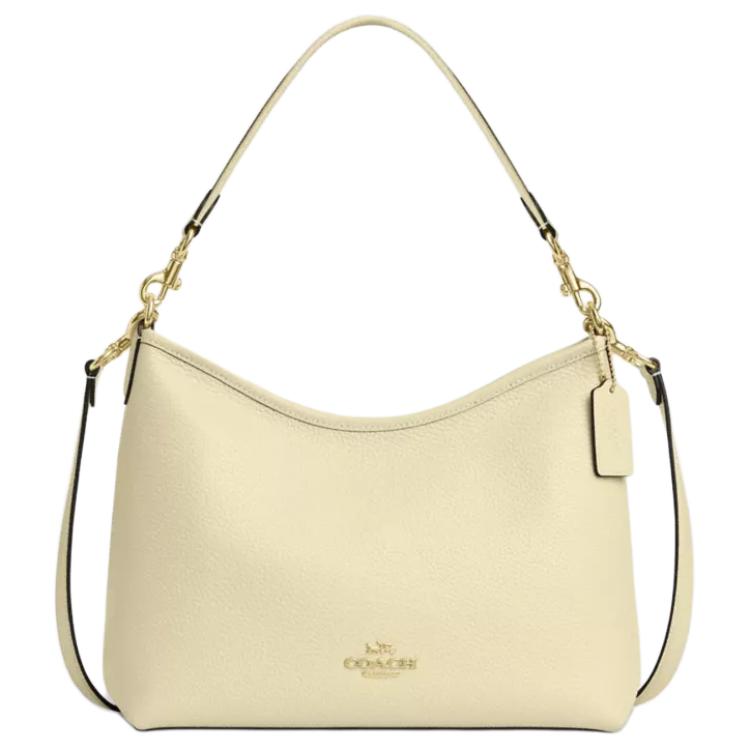 Coach Laurel 31 Logo Leather Shoulder