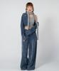 UNUSUALNORMAL Martin Velvet Wide Pants_Navy