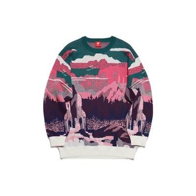 Maglione Pullover Girocollo Multicolor da Uomo Top AWDS271-2