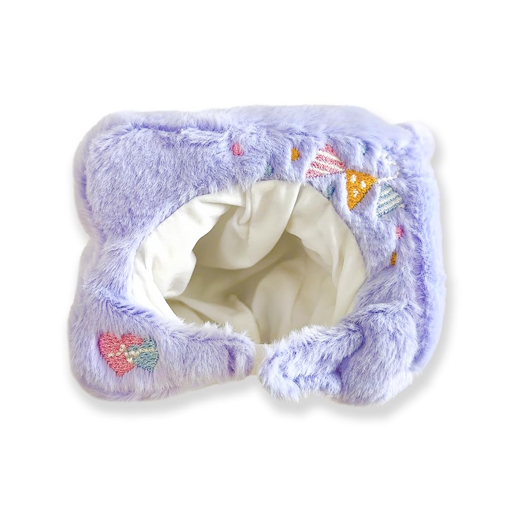 

Индивидуальная пара плюшевой одежды с значком-пуговицей Фиолетовая для 10-см плюшевой куклы-кигуруми Отаку Kpopdoll Чехол для костюма, (Правильно), Куклы, Аксессуары,