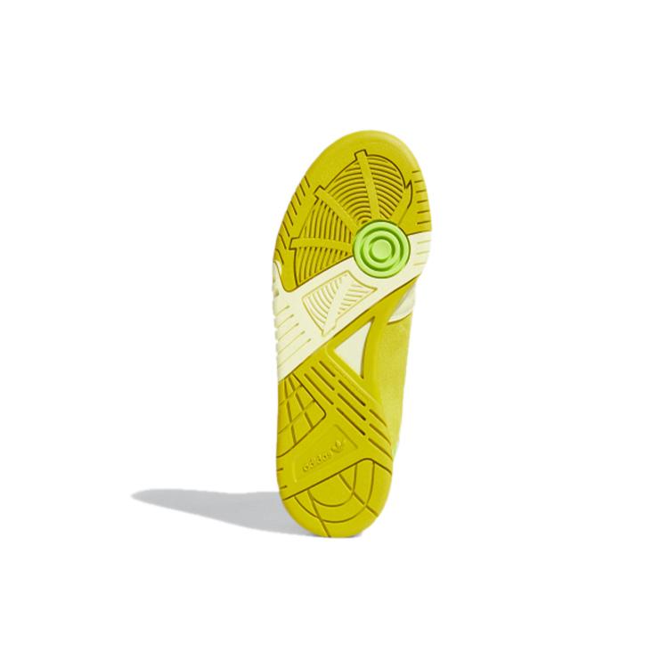Adidas Originals Carerra High top Skateboard Shoes Women's Yellow Green FV5023