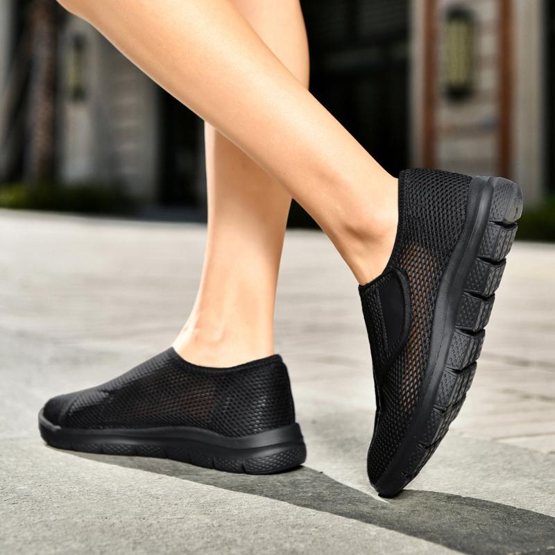 Dámské tenisky Ležérní venkovní Široké ortopedické boty Lehké tenisky Nadměrná velikost Sportovní obuv